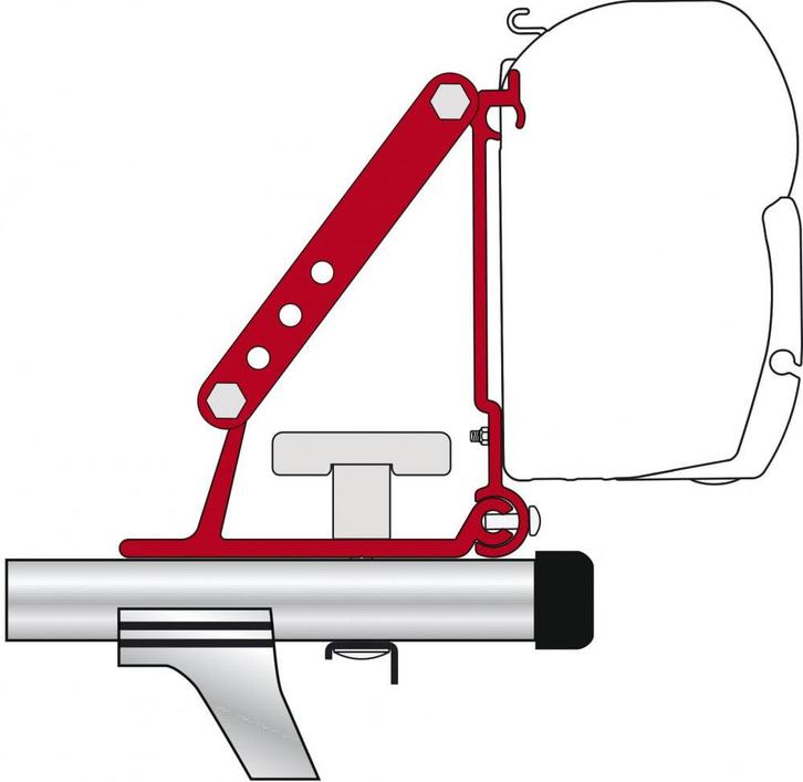Fiamma Kit Auto F35/F45/Compass, Caravans en Kamperen, Camper-accessoires, Nieuw, Ophalen of Verzenden
