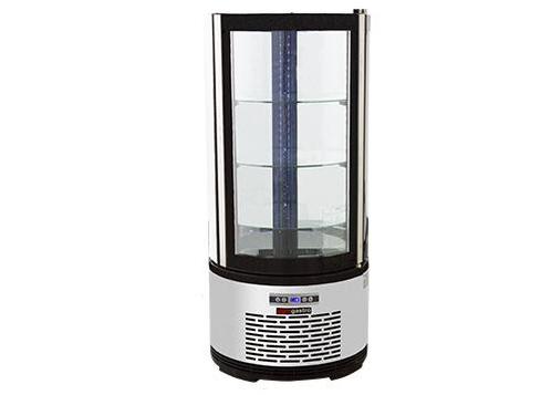 GGM Gastro | Tafelmodel panoramische vitrine - 100 liter - |, Witgoed en Apparatuur, Koelkasten en IJskasten, 140 tot 160 cm, Verzenden