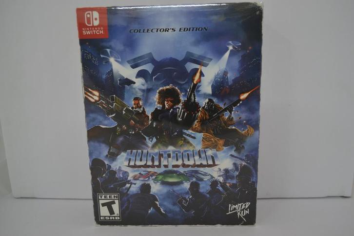 Huntdown - Collectors Edition (SWITCH USA), Spelcomputers en Games, Games | Nintendo Switch, 1 speler, Zo goed als nieuw, Verzenden