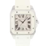 Cartier Santos 100 2878 uit 2010, Verzenden, Gebruikt, Polshorloge