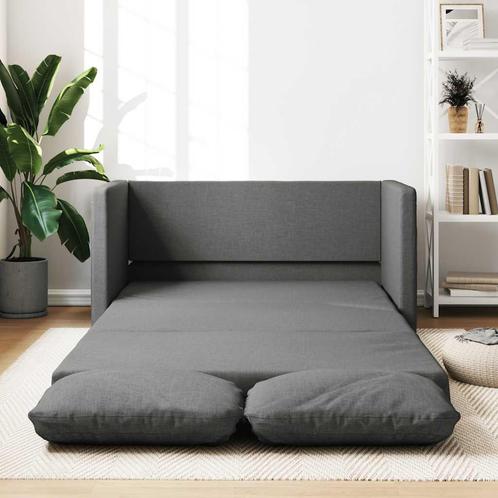 vidaXL Slaapbank vloermodel 2-in-1 112x174x55 cm stof, Huis en Inrichting, Banken | Bankstellen, Nieuw, Minder dan 150 cm, Stof