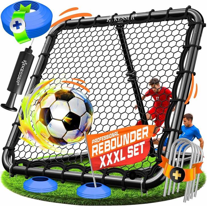KESSER® Voetbal Rebounder - Kickback - Tchouk - 100x100cm -, Huis en Inrichting, Overige Huis en Inrichting, Nieuw, Verzenden