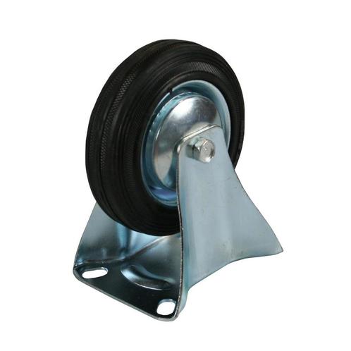 Benson Bokwiel - 200 mm - Slijtvast rubber - Draagvermoge..., Doe-het-zelf en Verbouw, Zwenkwielen, Nieuw, Ophalen of Verzenden