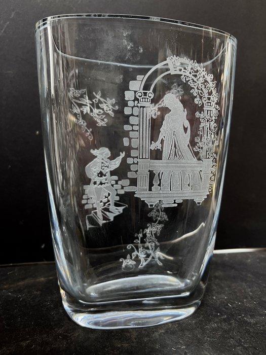 Magnor - Vaas - vaas - Glas - Romeo en Juliet vaas, Antiek en Kunst, Curiosa en Brocante