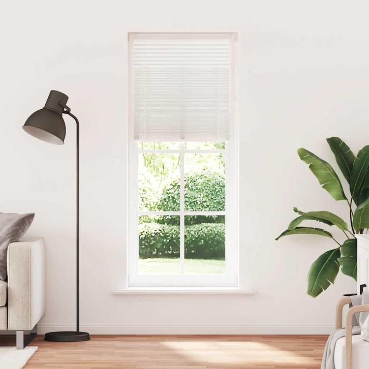 vidaXL Plisséjaloezie 90x200 cm wit, Huis en Inrichting, Stoffering | Gordijnen en Lamellen, Wit, Nieuw, Verzenden