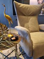 Relaxfauteuil Lichtenvoorde microvezelstof taupe - manueel, Nieuw, 75 tot 100 cm, Ophalen of Verzenden, Modern, stijlvol, tijdloos