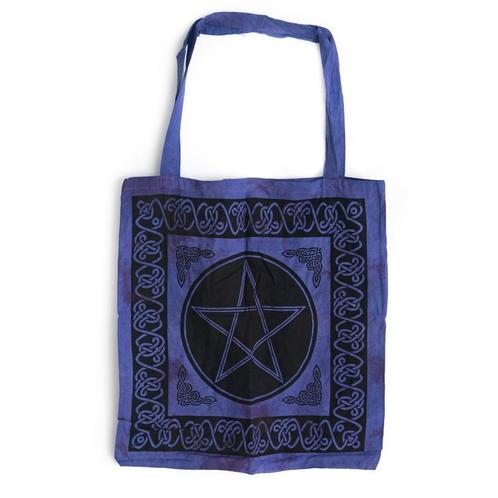 Tote Bag Katoen - Pentagram (45 cm), Sieraden, Tassen en Uiterlijk, Overige Accessoires, Nieuw, Verzenden