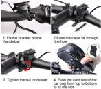 Telefoonhouder fiets – Waterdichte fietstas met zonneklep –, Ophalen of Verzenden, Nieuw