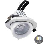 LED Downlight - kantelbaar - Ø145 - 30w - wit - CCT switch, Ophalen of Verzenden, Nieuw