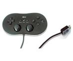 Wii Classic Controller Zwart - Nintendo Wii Morgen in huis!, Ophalen of Verzenden, Zo goed als nieuw