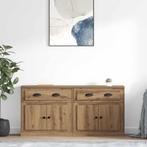 vidaXL Dressoirs 2 pcs Artisan Eiken 70 x 35,5 x 67,5 cm, Verzenden, Nieuw, 50 tot 100 cm, 25 tot 50 cm