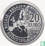 België 20 euro 2007 (PROOF) 100ste geboortedag van Georg.., Postzegels en Munten, Verzenden, Losse munt, Goud