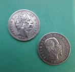 Italië, Koninkrijk Italië. 5 Lire 1878 + 1871 (2 coins)