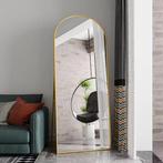 Gebogen Vloerspiegel 180×80 cm met Aluminium Frame, Verzenden, Nieuw