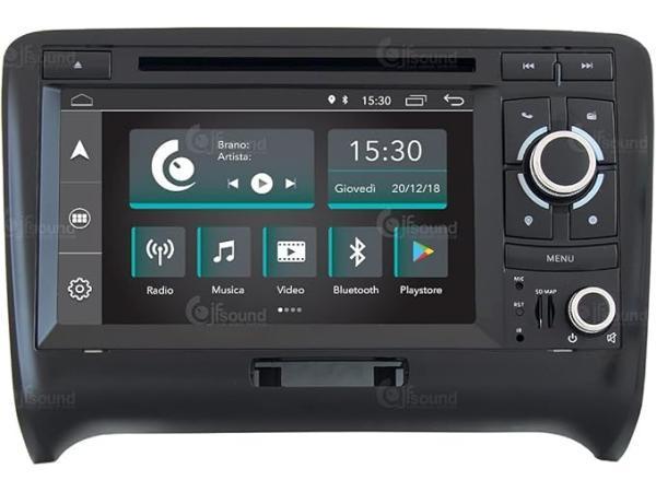 Veiling - Autoradio voor Audi TT - Android Bluetooth WiFi JF, Auto diversen, Autoradio's, Gebruikt
