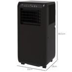 TRUUSK Mobiele Airconditioning 3in1 Koeling Ventilatie Ontvo, Verzenden, Nieuw