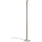 Vloerlamp - Dimbaar - 1-lichts - Chroom, Huis en Inrichting, Lampen | Vloerlampen, Ophalen of Verzenden, Nieuw, Metaal, 100 tot 150 cm