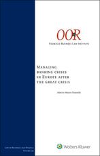 Managing banking crises in Europe after the great crisis, Boeken, Nieuw, Verzenden