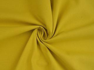 Biologisch katoen – Mosterd, Hobby en Vrije tijd, Stoffen en Lappen, 120 cm of meer, 200 cm of meer, Overige kleuren, Nieuw, Katoen