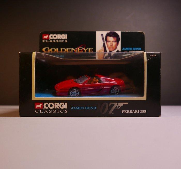 Corgi - Modelauto - Ferrari 355-GOLDENEYE 007 - 1995 - (MINT, Hobby en Vrije tijd, Modelauto's | 1:5 tot 1:12