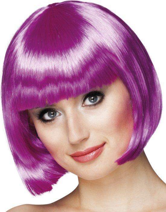 Pruik Cabaret paars, Kinderen en Baby's, Speelgoed | Overig, Verzenden