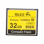 BLKE Extreme CF Compact Flash Geheugenkaart 32GB 120MB/s, Audio, Tv en Foto, Fotografie | Geheugenkaarten, Gebruikt, 32 GB, Ophalen of Verzenden