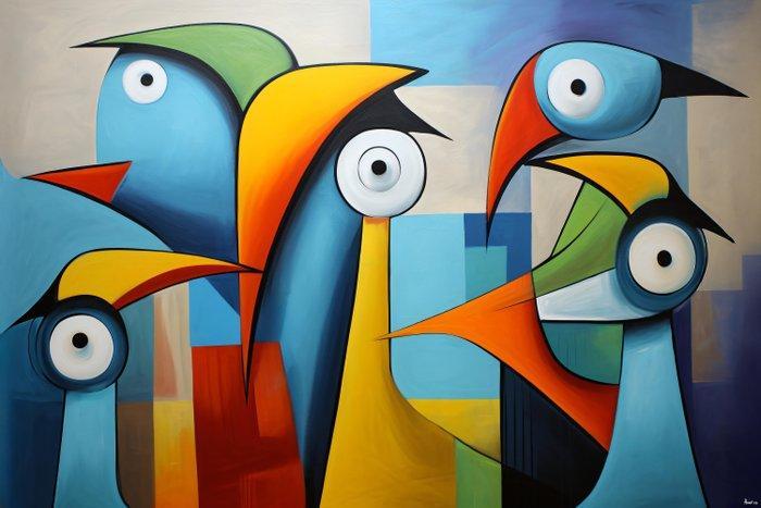 Felix van Horst - Bold Beaks (XXL), Antiek en Kunst, Kunst | Designobjecten