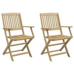 Acacia Houten Tuinstoelen Set - 60% Korting! Retourdeal, Ophalen of Verzenden, Nieuw, Hout, Inklapbaar
