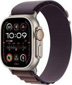 Apple Watch Ultra 2 49 mm titanium kast naturel op, Verzenden, Zo goed als nieuw