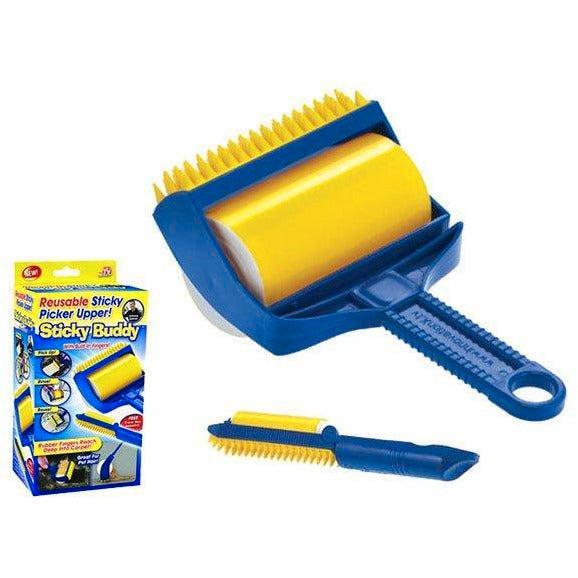 Sticky Buddy herbruikbare kledingroller + 1x gratis, Huis en Inrichting, Schoonmaakartikelen, Ophalen of Verzenden