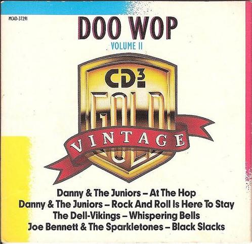 3 inch cds - Various - Vintage Gold Doo Wop Volume II, Cd's en Dvd's, Cd Singles, Zo goed als nieuw, Verzenden