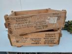 2 large Industrial boxes (2) - Hout