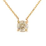 Zonder minimumprijs - Ketting met hanger - 14 karaat Geel