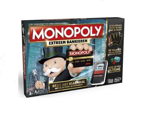 Bordspel: Monopoly Extreem Bankieren - Tweedehands, Hobby en Vrije tijd, Gezelschapsspellen | Bordspellen, Vijf spelers of meer