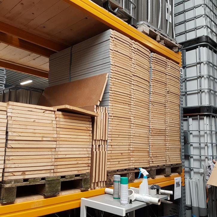 Bruynzeel sandwich / hardboard houten schappen / planken / l, Doe-het-zelf en Verbouw, Hout en Planken, Ophalen of Verzenden