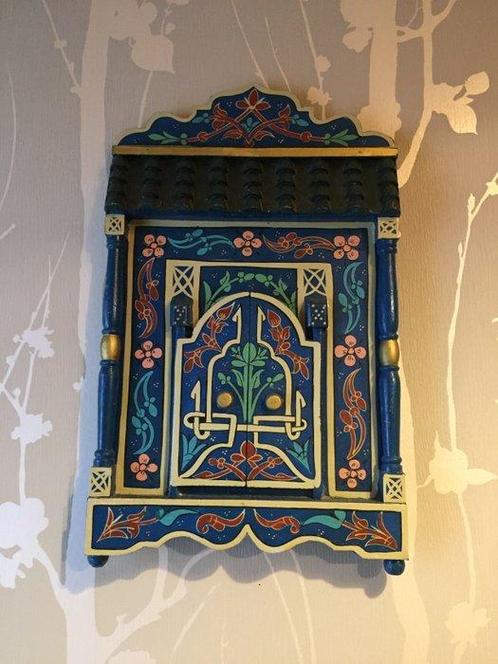 Miroir fenêtre de Mariage Oriental-ornement décoratif et, Antiek en Kunst, Curiosa en Brocante