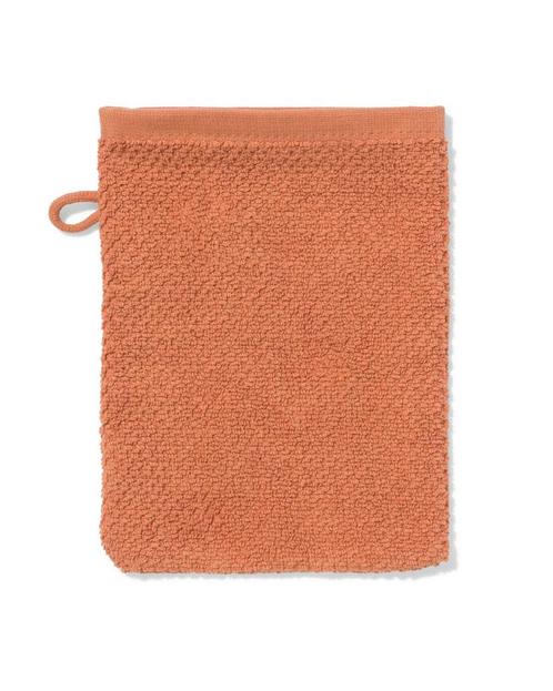 HEMA Tweedekans washand 16x21cm recycled katoen terra, Huis en Inrichting, Badkamer | Badtextiel en Accessoires, Nieuw, Verzenden