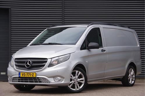 Zakelijke Lease |  Mercedes-Benz Vito 114 CDI L2 3-ZITS, AUT, Auto's, Mercedes-Benz, Onderhoudsboekje, Lease, Grijs, Automaat