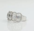 Verlovingsring - 14 karaat Witgoud - 2.84ct. tw. Diamant, Sieraden, Tassen en Uiterlijk, Antieke sieraden