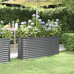 vidaXL Plantenbak 152x40x68 cm gegalvaniseerd staal, Tuin en Terras, Bloembakken en Plantenbakken, 100 cm of meer, Verzenden, Nieuw