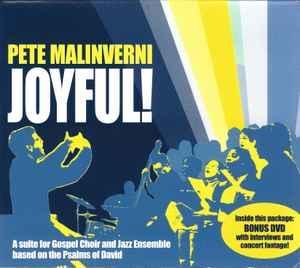 cd - Pete Malinverni - Joyful! CD+DVD, Cd's en Dvd's, Cd's | Jazz en Blues, Zo goed als nieuw, Verzenden