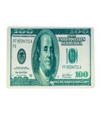 Muismat Dollar Patroon 20cm x 28cm Creme Groen, Nieuw, Verzenden