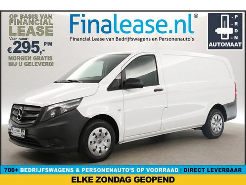 Mercedes-Benz Vito 114 CDI Lang AUT Airco Trekhaak €295pm, Auto's, Bestelauto's, Lease, Automaat, Diesel, Mercedes-Benz, Wit, Verzenden