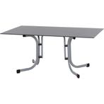 Siena Garden Sola klaptafel staal/antraciet - Zilver/Donkere, Tuin en Terras, Ophalen of Verzenden, Nieuw, Rechthoekig, Overige materialen