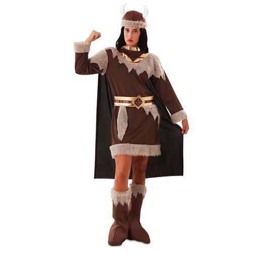 Viking kostuum dames, Hobby en Vrije tijd, Feestartikelen, Feestartikel, Nieuw, Verzenden