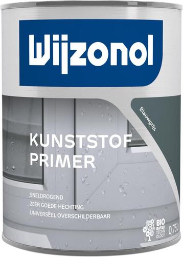 Wijzonol Kunststof Primer Blauwgrijs 750 ml beschikbaar voor biedingen