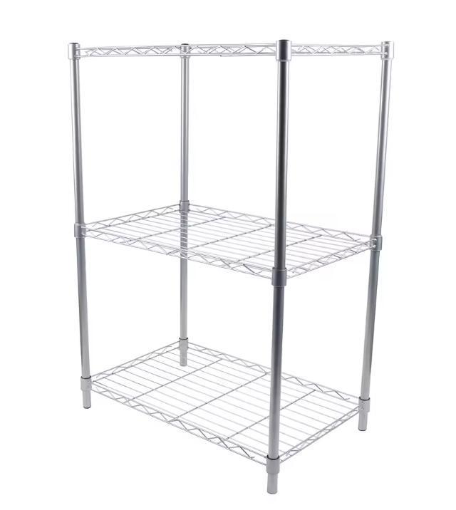 3-Laags Metalen Opbergrek – Keuken, Badkamer en Kantoor, Huis en Inrichting, Kasten | Boekenkasten, Nieuw, Verzenden