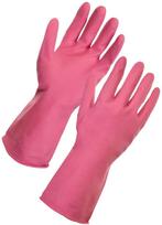 Roze Herbruikbare Schoonmaak Handschoenen (small), Verzenden