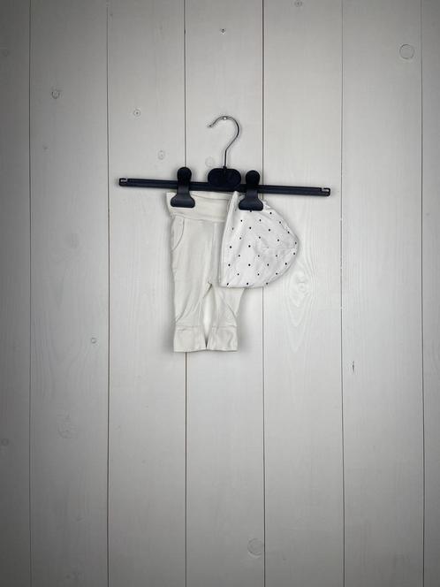 Noppies Broek / Wit  / Maat 44     / Inclusief mutsje, Kinderen en Baby's, Kinderkleding | Overige