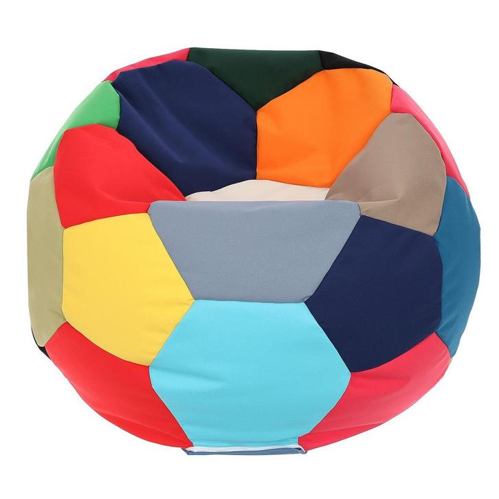 Voetbal zitzak buiten - waterdicht - Ø 90 cm - maat L, Huis en Inrichting, Zitzakken, Nieuw, Ophalen of Verzenden